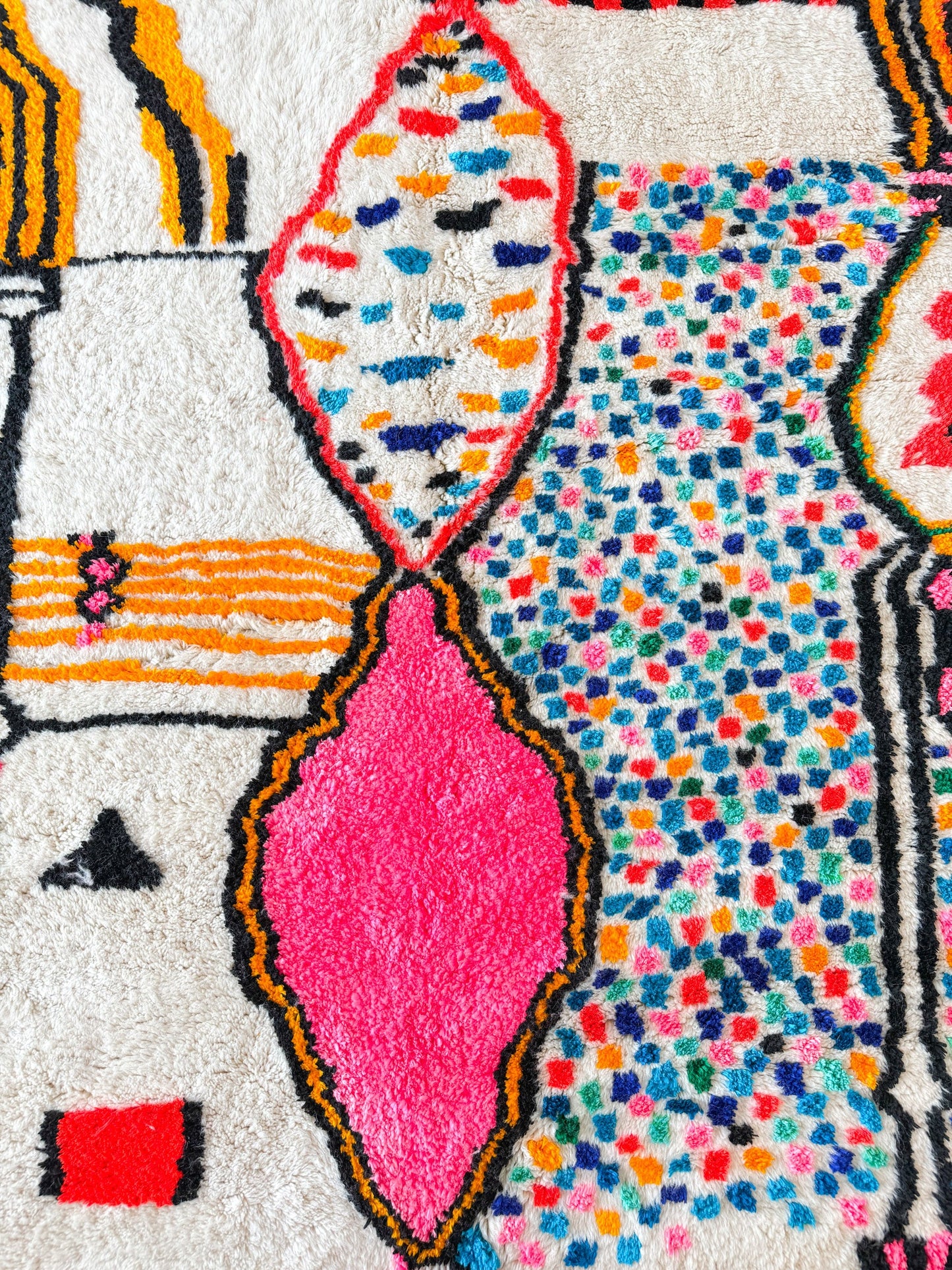 Colorful Berber rug 224 x 335 cm - n°2202