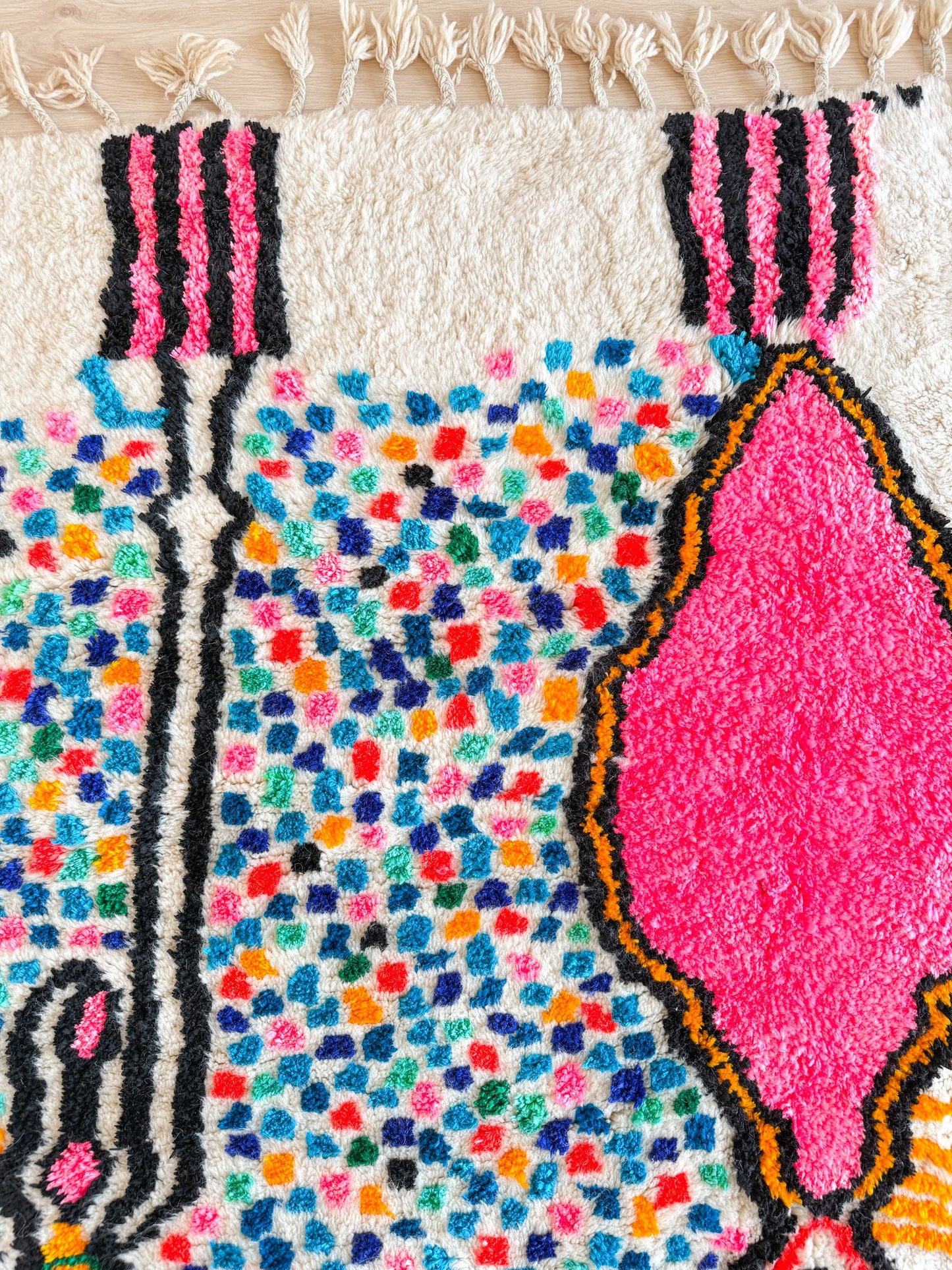 Colorful Berber rug 224 x 335 cm - n°2202