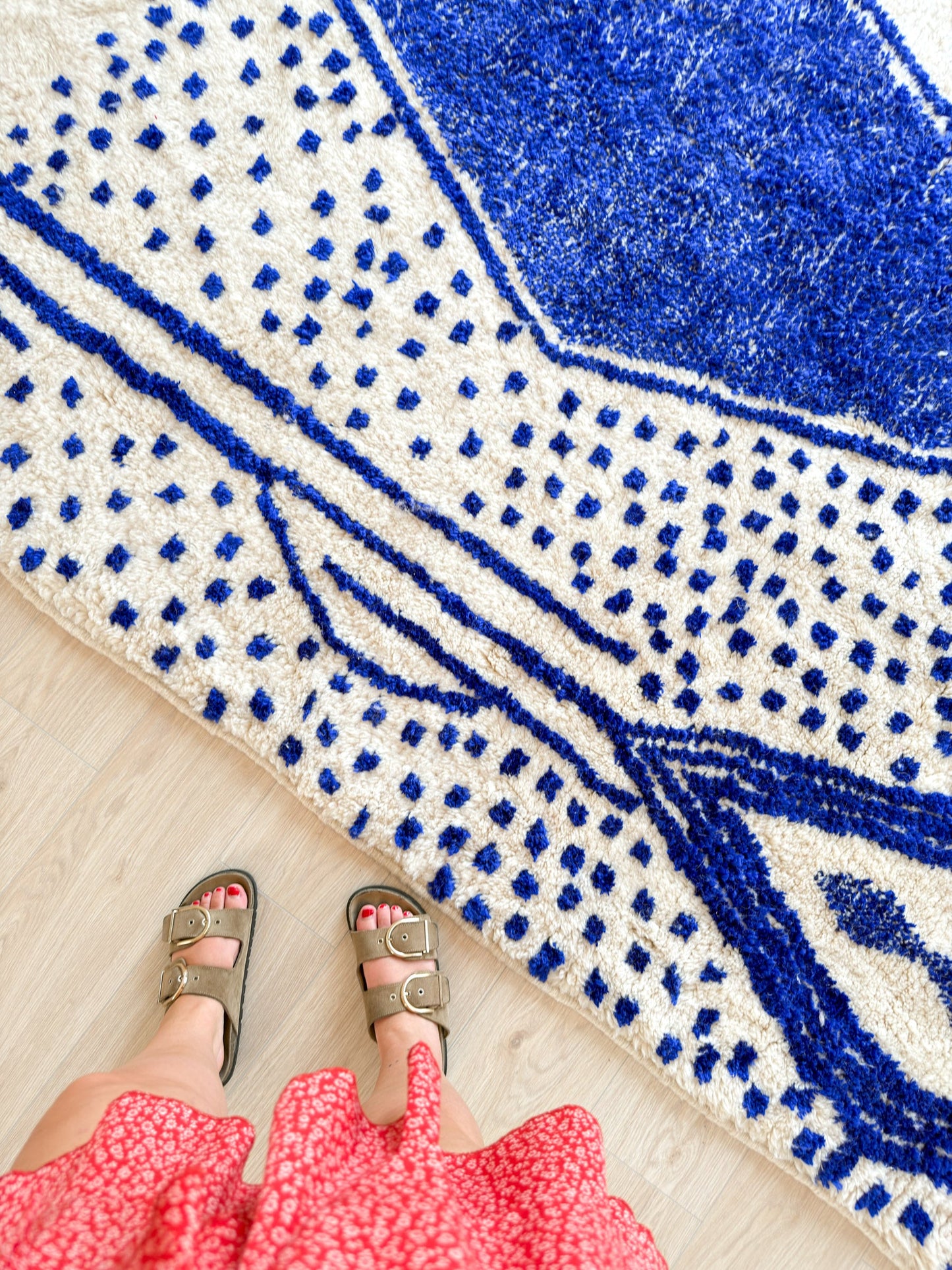 Colorful Berber rug 210 x 305 cm - n°2261