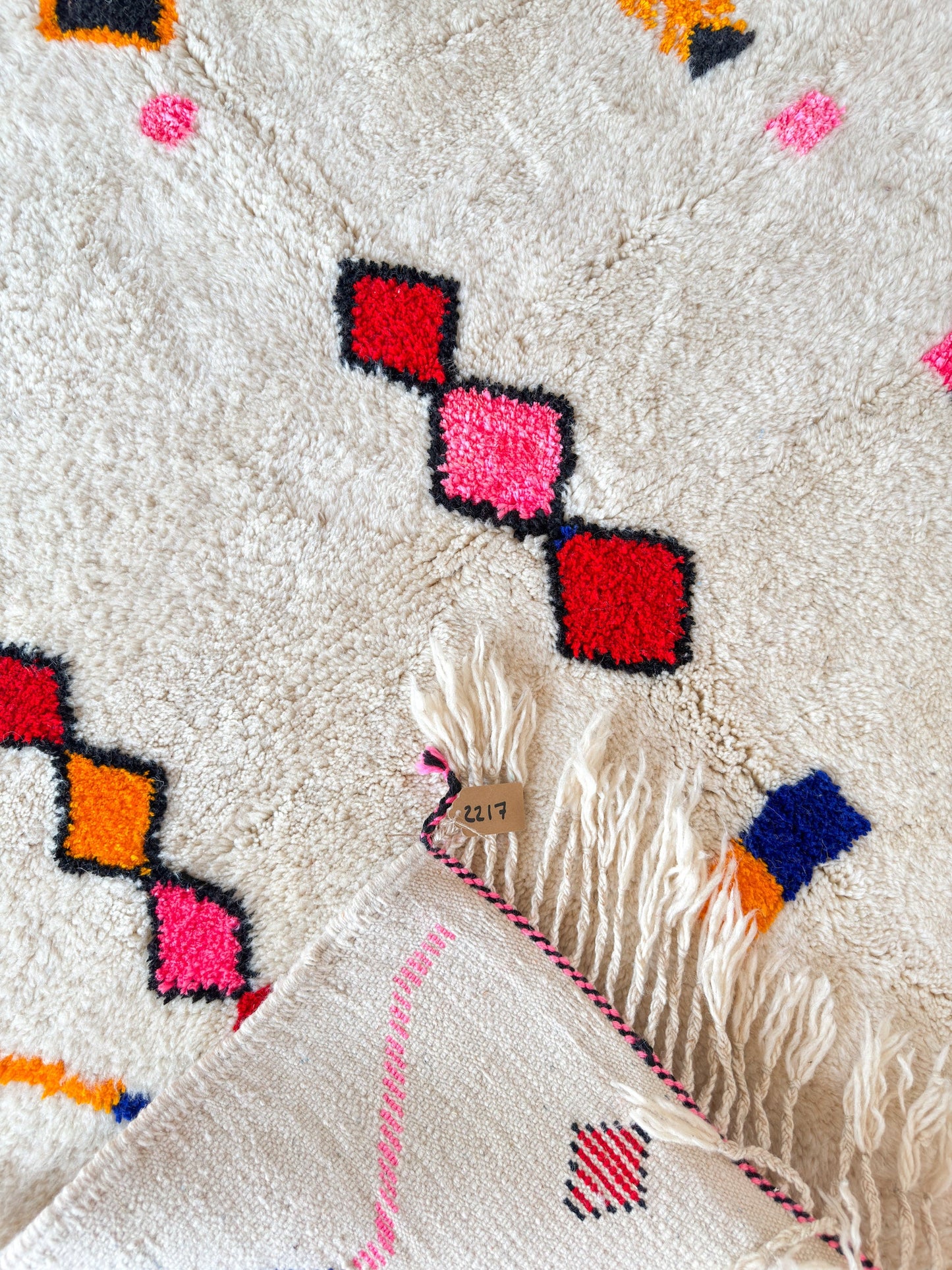 Colorful Berber rug 149 x 230 cm - n°2217