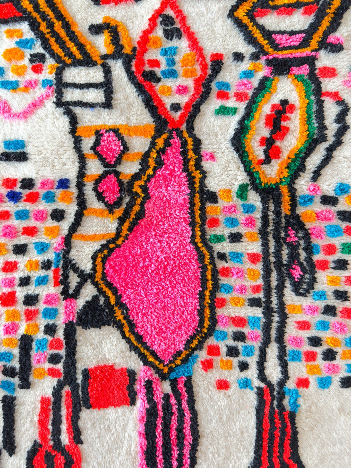 Colorful Berber rug 107 x 189 cm - n°2209