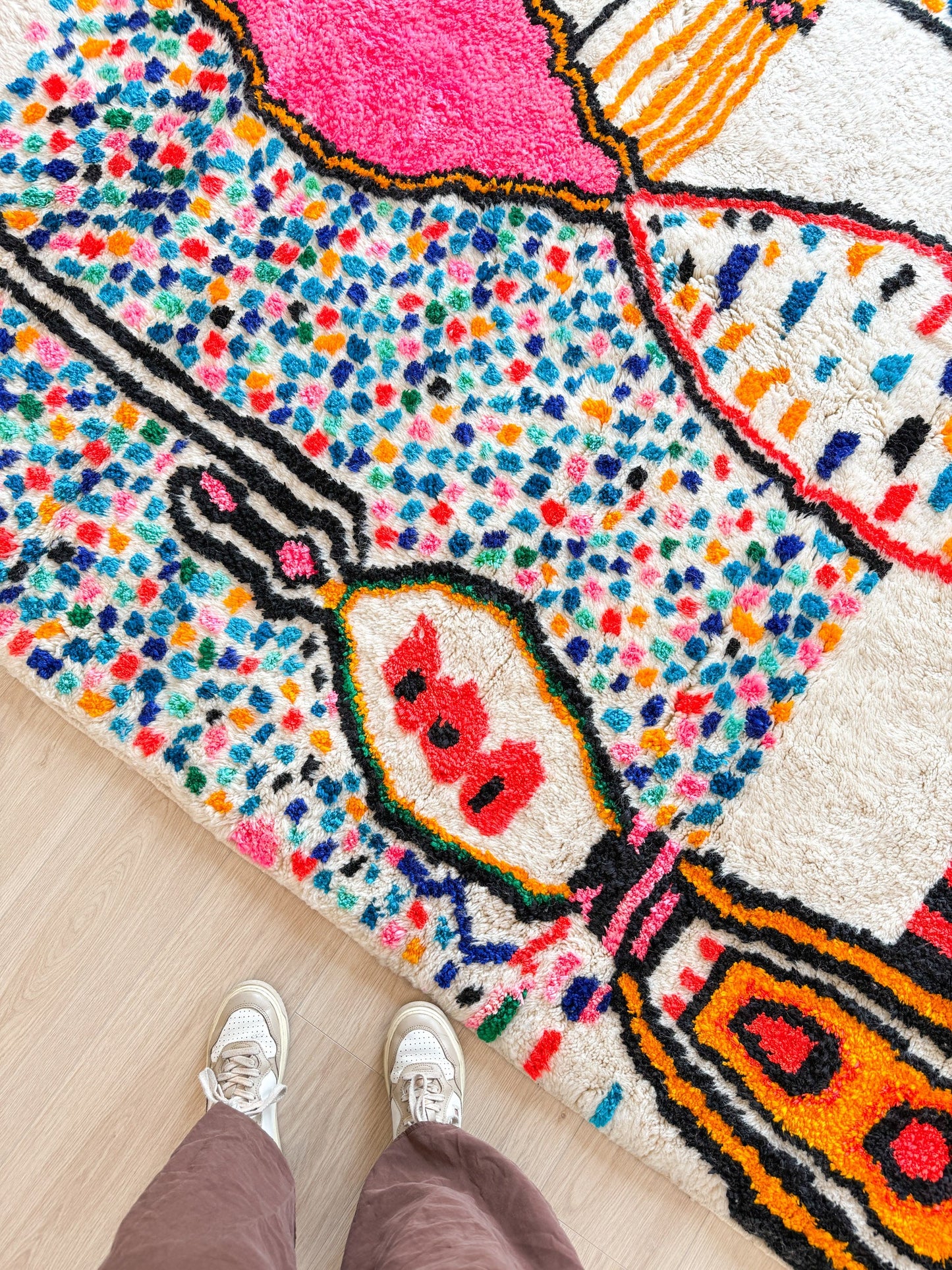 Colorful Berber rug 224 x 335 cm - n°2202