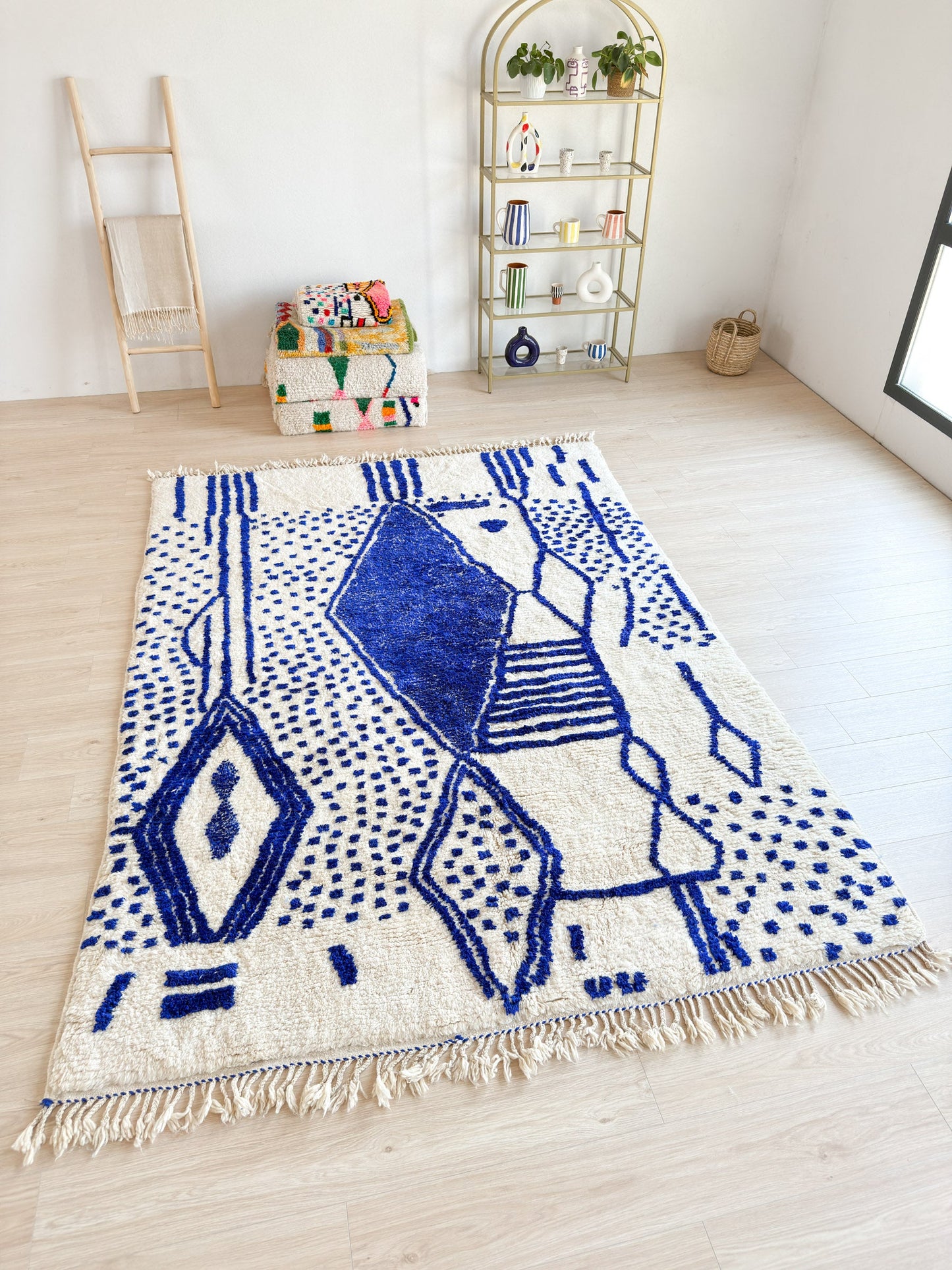 Colorful Berber rug 210 x 305 cm - n°2261