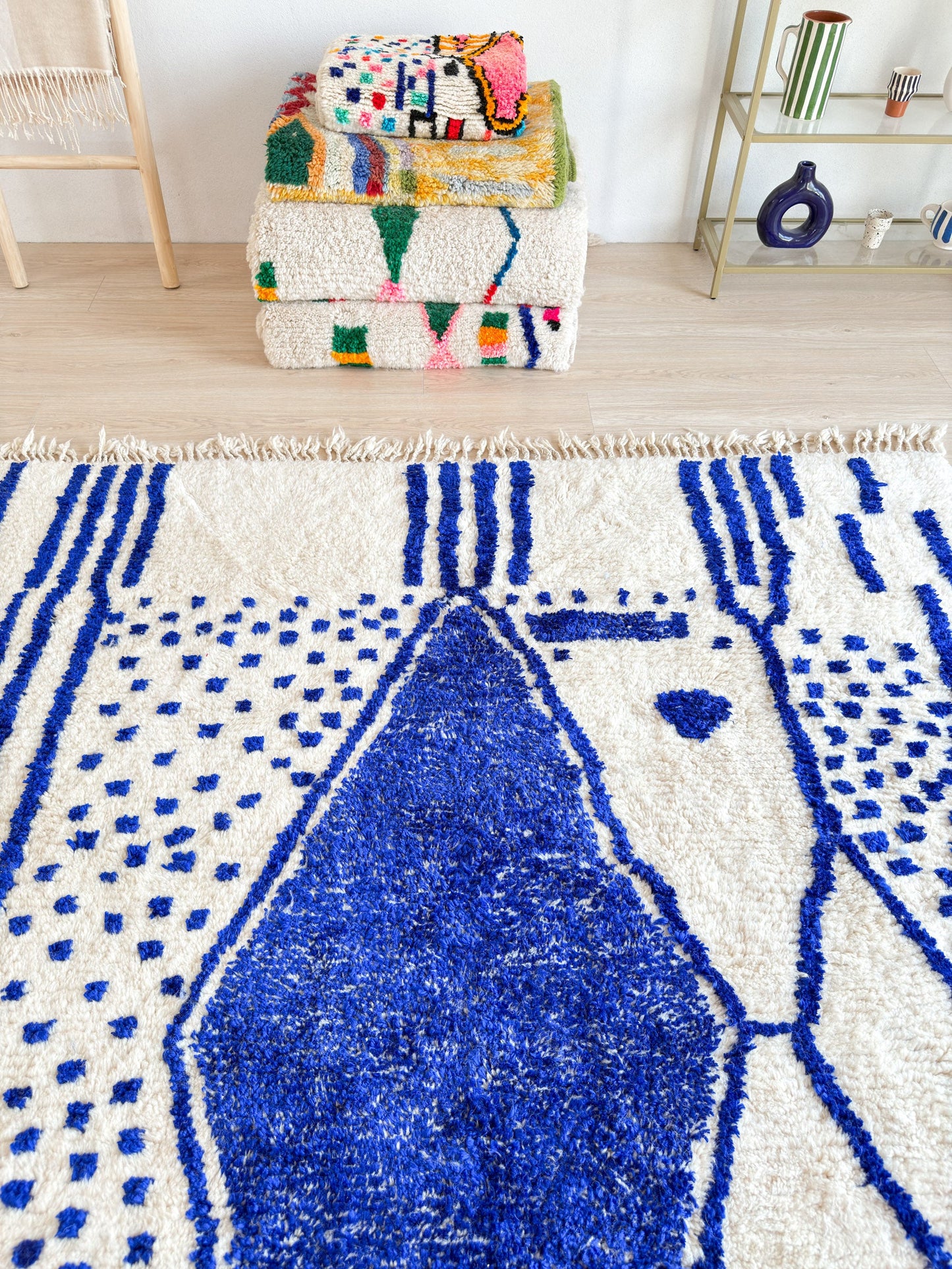 Colorful Berber rug 210 x 305 cm - n°2261