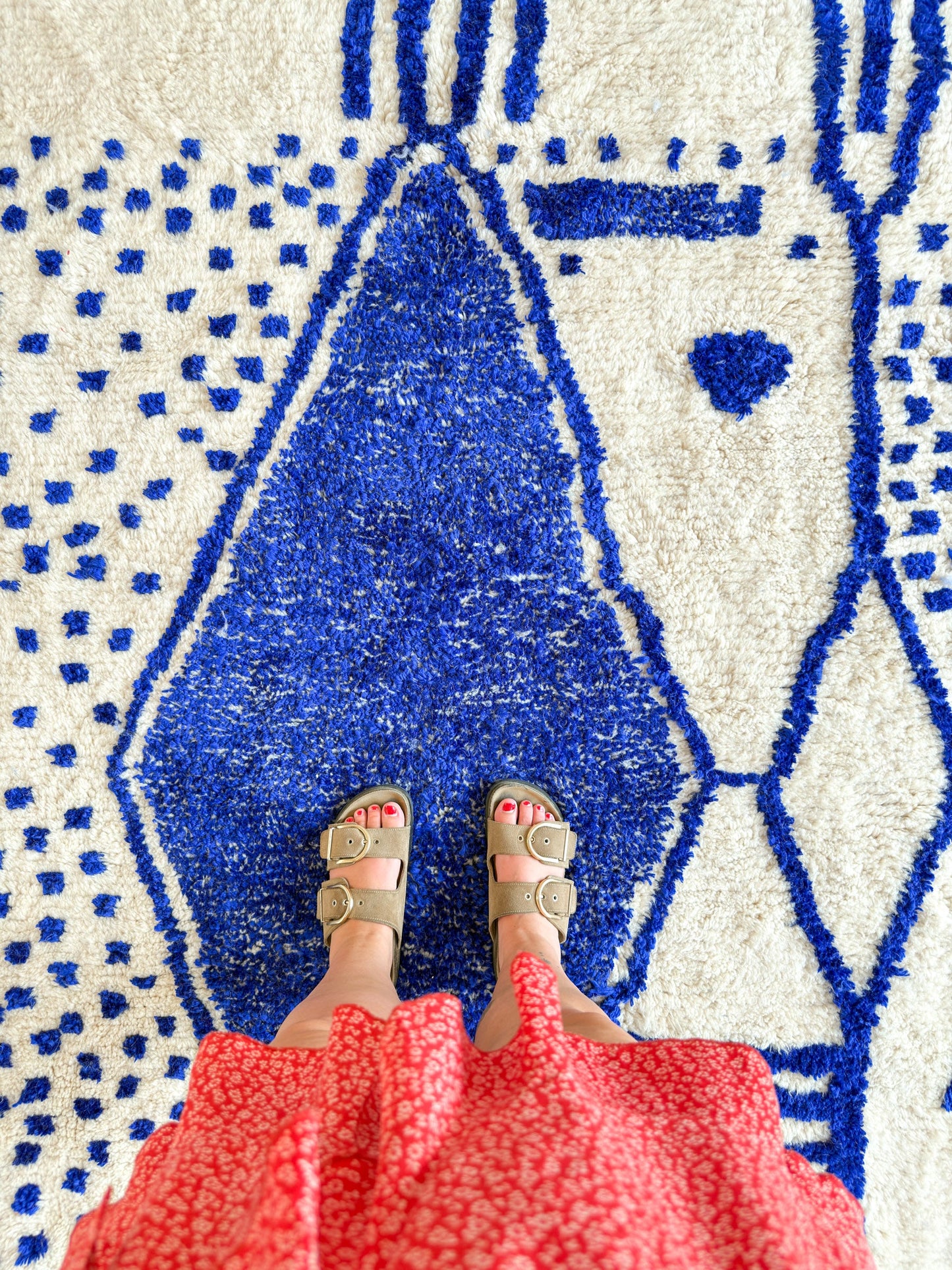 Colorful Berber rug 210 x 305 cm - n°2261