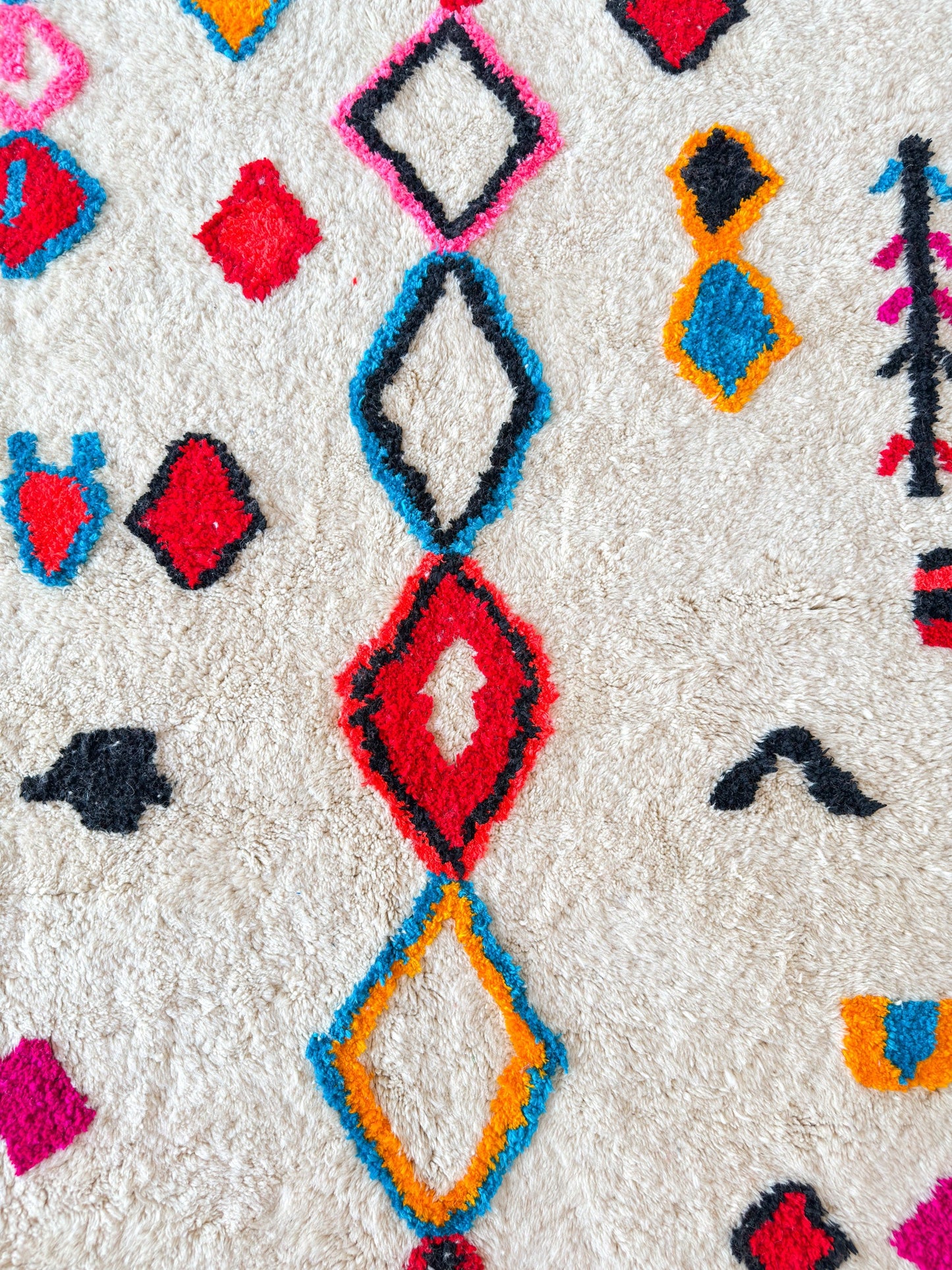 Colorful Berber rug 194 x 315 cm - no. 2264