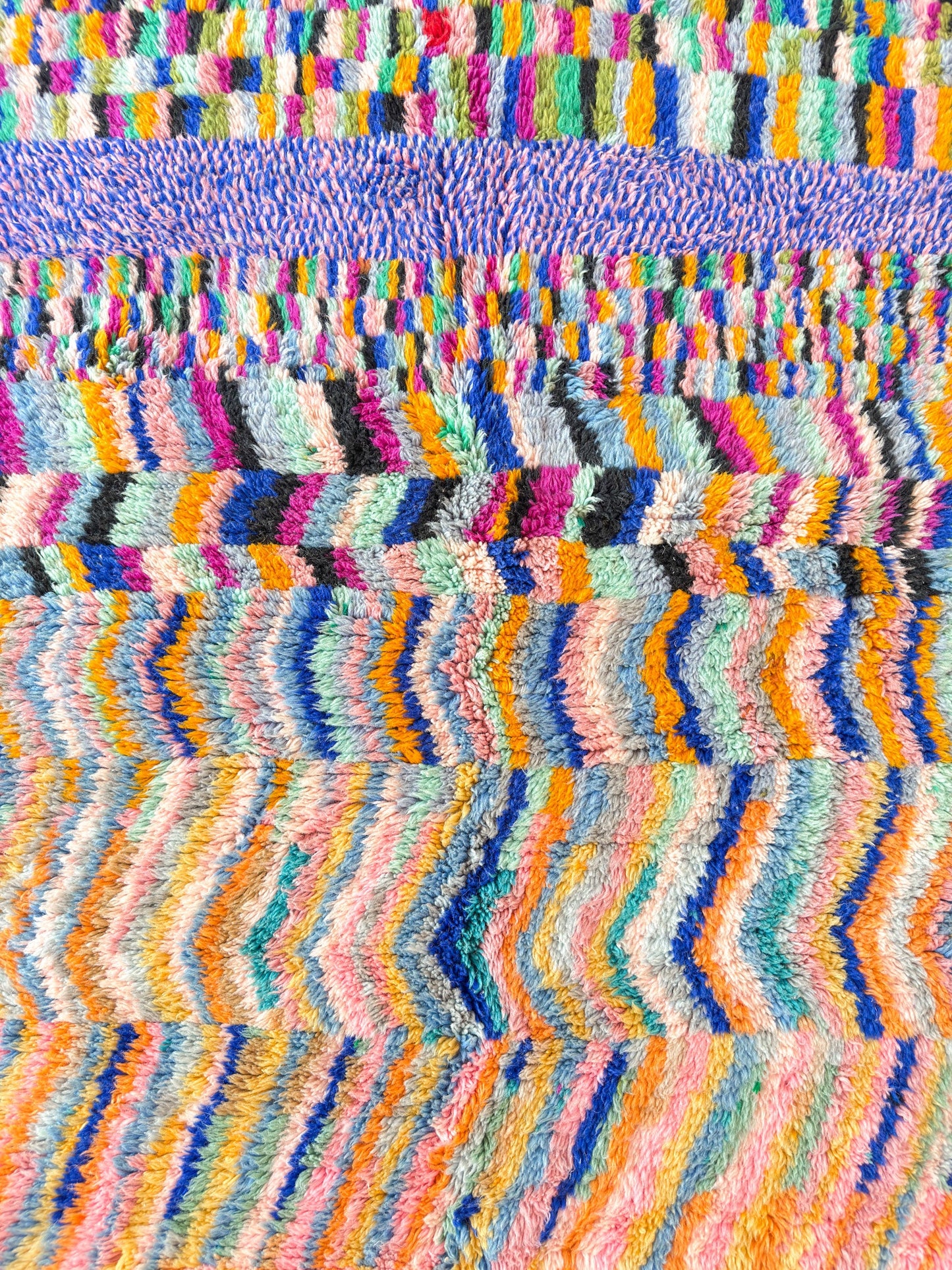 Colorful Berber rug 146 x 252 cm - n°2229