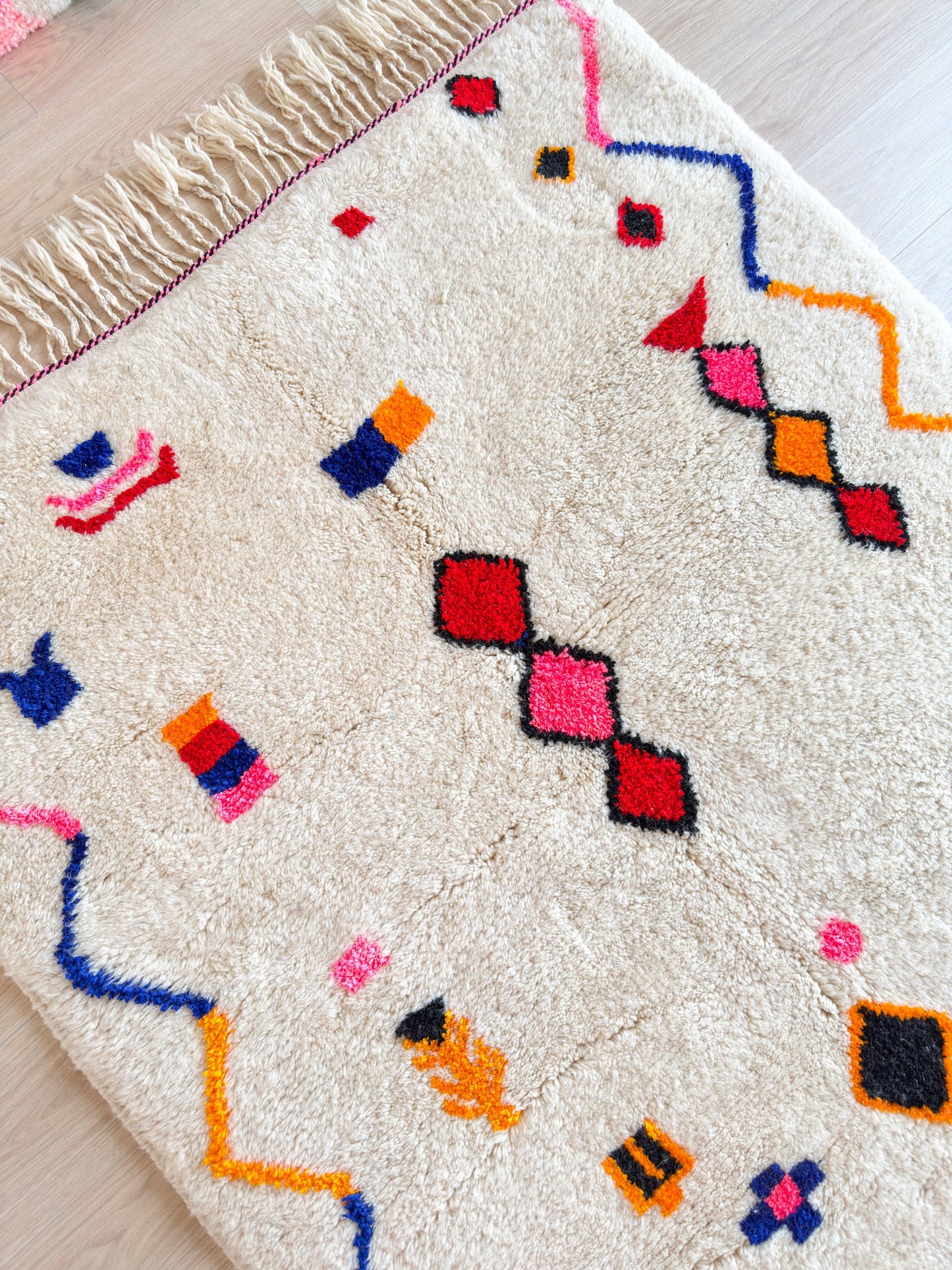 Colorful Berber rug 149 x 230 cm - n°2217