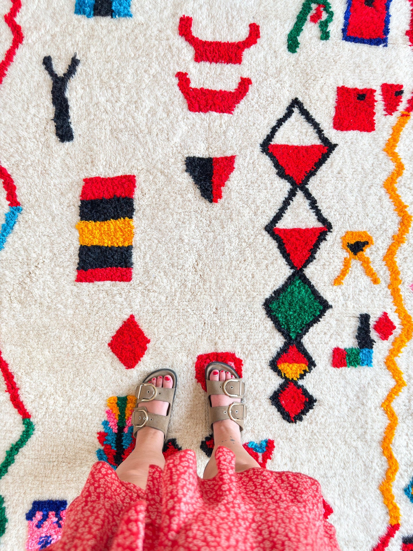 Colorful Berber rug 149 x 281 cm - n°2201