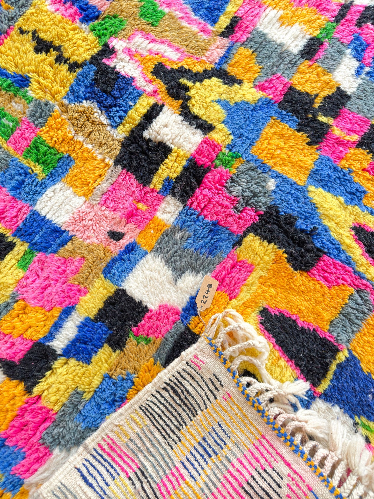 Colorful Berber rug 161 x 260 cm - n°2248